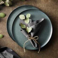 Aida Raw Frühstücksteller Ø23cm, Grün -Günstiges Tafelglanz Geschäft aida raw fruhstucksteller 23cm 17