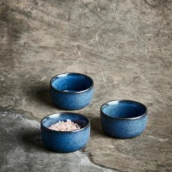 Aida Raw Mini Schüsseln 3-er Set, Midnight Blue -Günstiges Tafelglanz Geschäft aida raw mini schusseln 3 er set 2