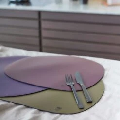 Aida Raw Glasuntersetzer Silikon 6-er Set, Grün -Günstiges Tafelglanz Geschäft aida raw placemat 3 1