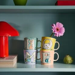 Arabia Moomin ABC Tasse 40 Cl, M -Günstiges Tafelglanz Geschäft arabia moomin abc tasse 40 cl m 4