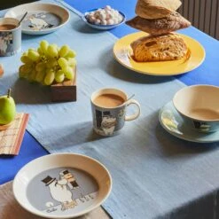 Arabia Moomin Tasse 30 Cl, Moominpappa Grau -Günstiges Tafelglanz Geschäft arabia moomin tasse 30 cl moominpappa grau 5
