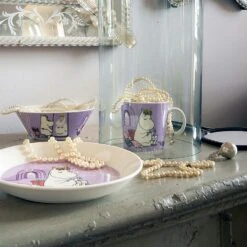 Arabia Mumin Tasse 30 Cl, Snorkfräulein Lila -Günstiges Tafelglanz Geschäft arabia mumin tasse 30 cl snorkfraulein lila 2