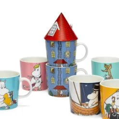 Arabia Mumin Tasse "Das Muminhaus" 30cl, Blau -Günstiges Tafelglanz Geschäft arabia mumin tasse das muminhaus 30cl blau 2