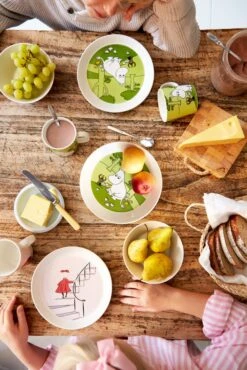 Arabia Mumin Teller "Mumin" Ø19cm, Grasgrün -Günstiges Tafelglanz Geschäft arabia mumin teller 19cm 29