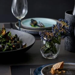 Bitz Gastro Teller Ø21cm, Grau/Hellblau -Günstiges Tafelglanz Geschäft bitz bitz gastro teller 21cm grau hellblau 3