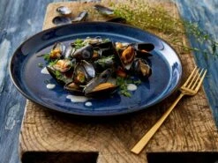 Bitz Gastro Teller Ø27cm, Dunkelblau -Günstiges Tafelglanz Geschäft bitz bitz gastro teller 27cm 11