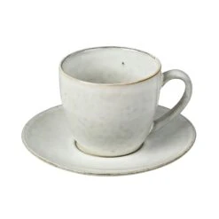 Broste Copenhagen Nordic Sand Tasse Mit Untertasse, 15 Cl/Sand