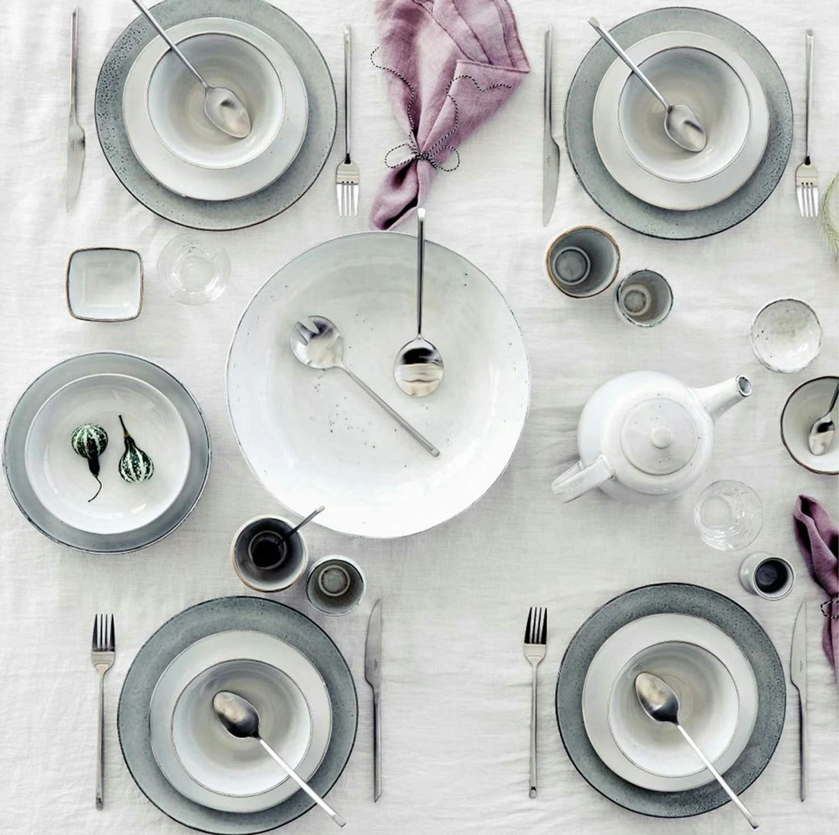 Broste Copenhagen Nordic Sea Butterschale 7 Cm, Grau 3 Broste Copenhagen Nordic Sea Butterschale 7 Cm, Grau – Bild 3