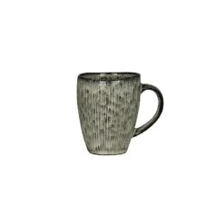 Broste Copenhagen Nordic Sea Tasse Mit Griff 25cl, Grau