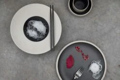 ByOn Fumiko Soup Plate 25x7,5 Cm, Beige/Black -Günstiges Tafelglanz Geschäft byon fumiko soup plate 25x75 cm beige black 5