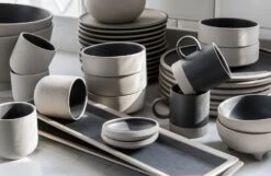 ByOn Fumiko Tapas Bowl 12x5 Cm, Beige/Black -Günstiges Tafelglanz Geschäft byon fumiko tapas bowl 12x5 cm beige black 3