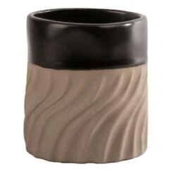 ByOn Swirl Tasse, Schwarz/Beige
