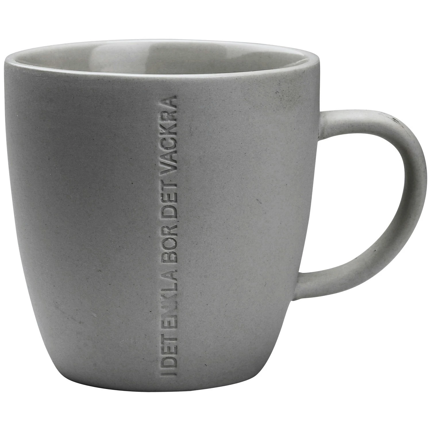 Ernst Zitat Tasse "I Det Enkla", Hellgrau 1 Ernst Zitat Tasse "I Det Enkla", Hellgrau