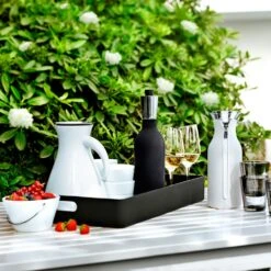 Eva Solo Serviertablett, Schwarz 34x50 Cm -Günstiges Tafelglanz Geschäft eva solo serviertablett schwarz 34x50 cm 2