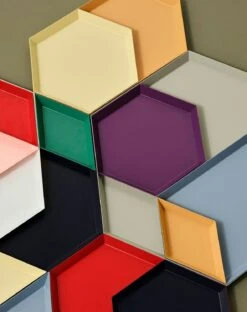 Hay Kaleido Tablett M, Butterscotch -Günstiges Tafelglanz Geschäft hay kaleido tablett m dunkelgrun 7