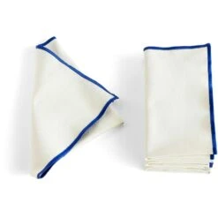 Hay Outline Stoffserviette 4-er Set, 40x40 Cm, Cream