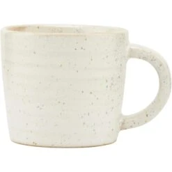 House Doctor Pion Espressotasse, Weiß / Grau