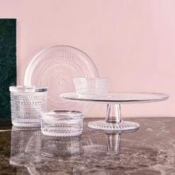 Iittala Kastehelmi Schüssel 1,4 L, Klar -Günstiges Tafelglanz Geschäft iittala kastehelmi schussel 14 l klar 3