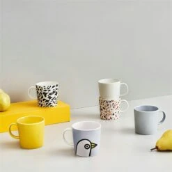 Iittala Oiva Toikka Collection Tasse 30 Cl, Helle Blue/Brown -Günstiges Tafelglanz Geschäft iittala oiva toikka collection tasse 30 cl 1