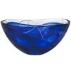 Kosta Boda Contrast Schüssel Gross, Blau