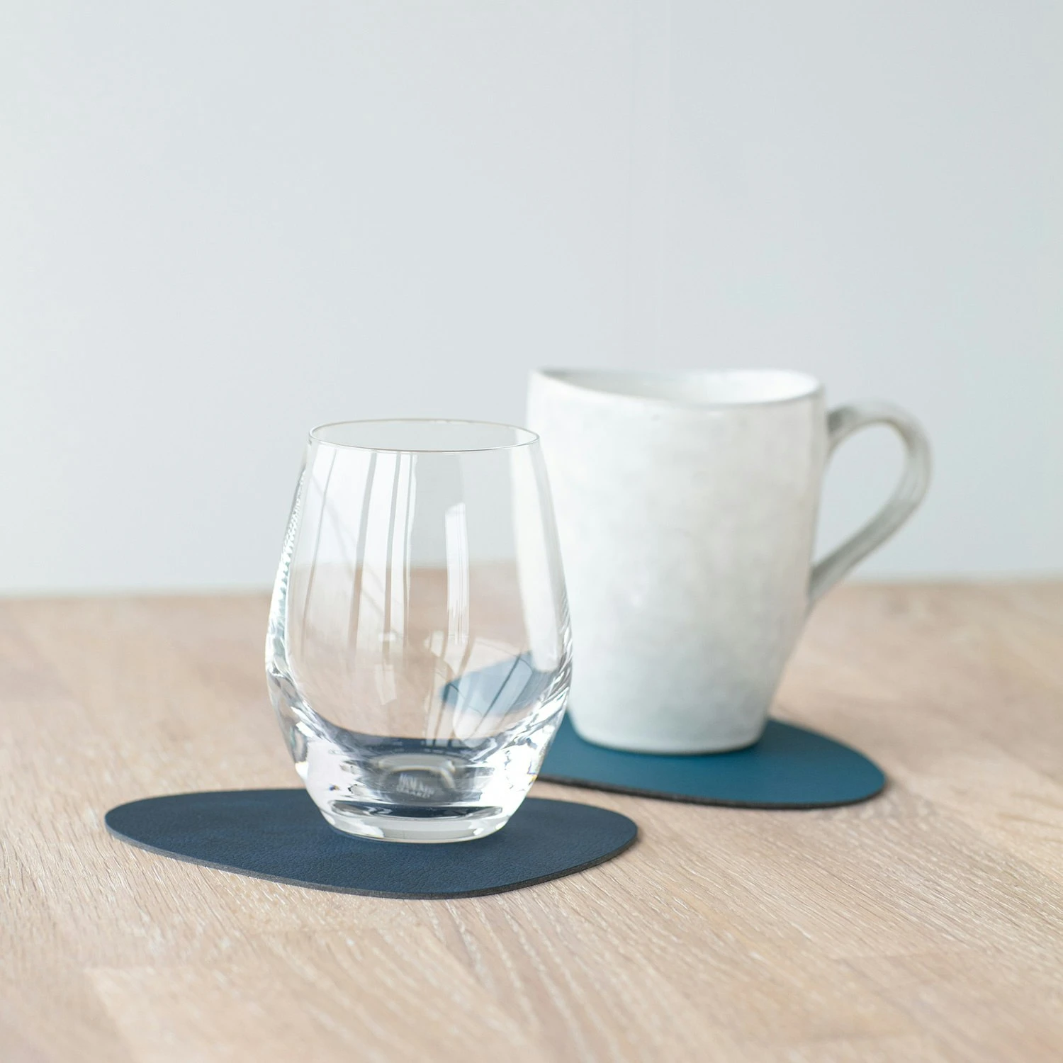 LIND DNA Curve Untersetzer Double 11x13 Cm, Petrol/Midnight Blue 2 LIND DNA Curve Untersetzer Double 11x13 Cm, Petrol/Midnight Blue – Bild 2