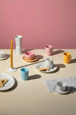 Lyngby Porcelæn Rhombe-Teetasse Blau/Terracotta, 39 Cl -Günstiges Tafelglanz Geschäft lyngby porceln rhombe teetasse wei 39 cl 12