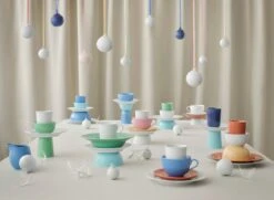 Lyngby Porcelæn Rhombe-Teetasse Blau/Terracotta, 39 Cl -Günstiges Tafelglanz Geschäft lyngby porceln rhombe teetasse wei 39 cl 13