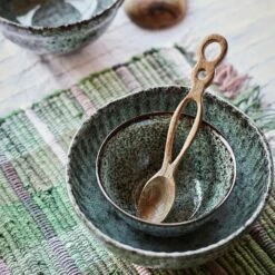 Madam Stoltz Schüssel 25 Cl, Benzingrün -Günstiges Tafelglanz Geschäft madam stoltz schussel 25 cl 11