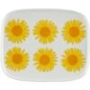 Marimekko Auringonkukka Plate, 12x15 Cm