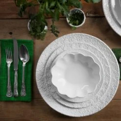 Mateus Lace Platte Ø34cm, Weiss -Günstiges Tafelglanz Geschäft mateus lace platte 34cm blau 44