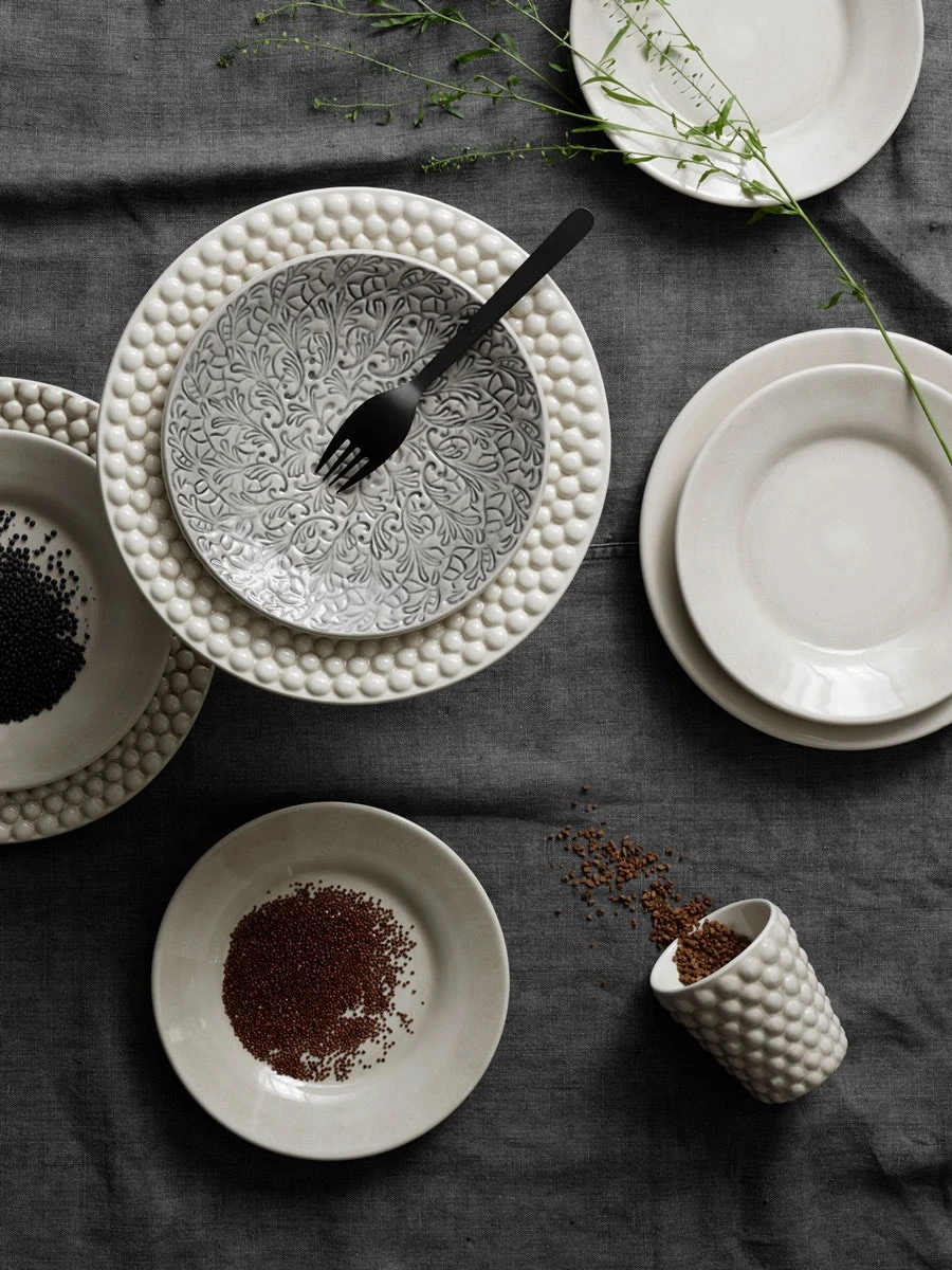 Mateus Lace Platte Ø34cm, Grau 4 Mateus Lace Platte Ø34cm, Grau – Bild 4