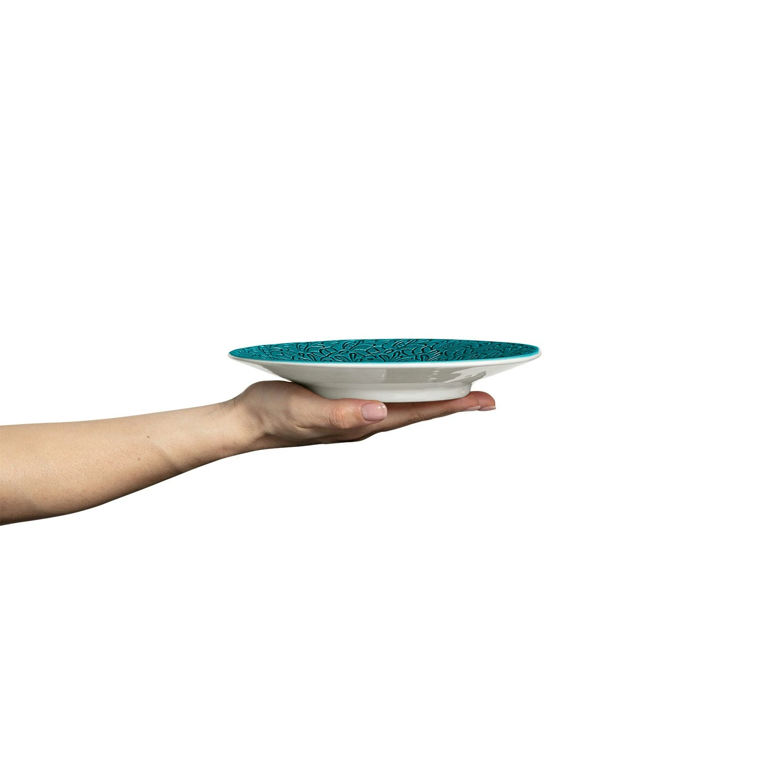 Mateus Lace Teller Ø20cm, Ocean 2 Mateus Lace Teller Ø20cm, Ocean – Bild 2