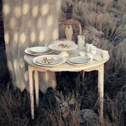 Mateus Lace Teller Ø20cm, Sand -Günstiges Tafelglanz Geschäft mateus lace teller 20cm turkis 36