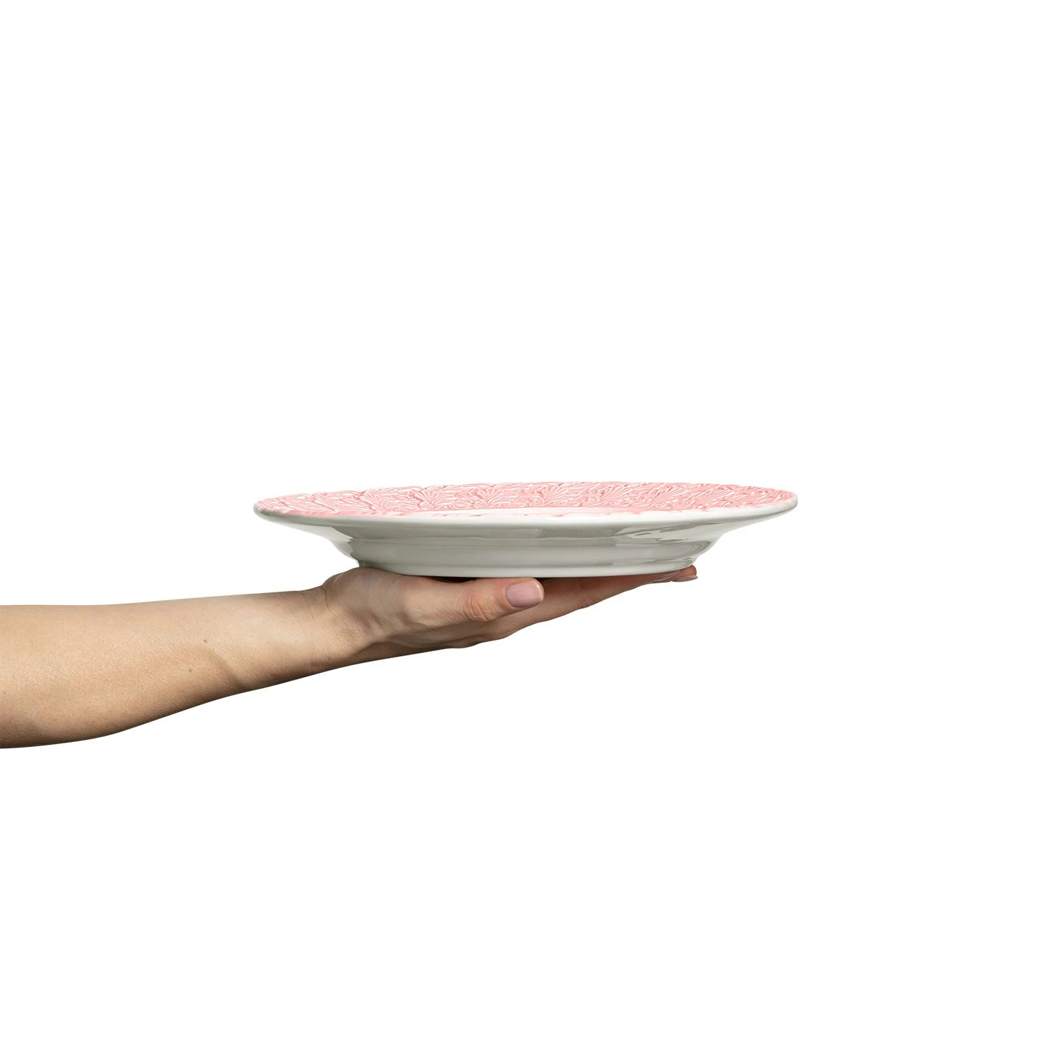 Mateus Lace Teller Ø25cm, Hellrosa 2 Mateus Lace Teller Ø25cm, Hellrosa – Bild 2