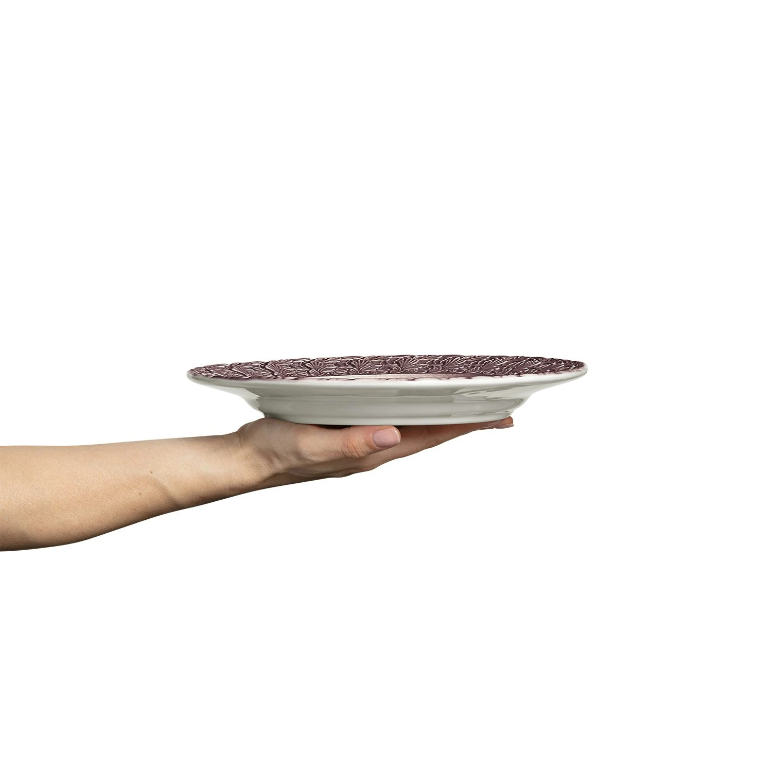 Mateus Lace Teller Ø25cm, Pflaume 2 Mateus Lace Teller Ø25cm, Pflaume – Bild 2