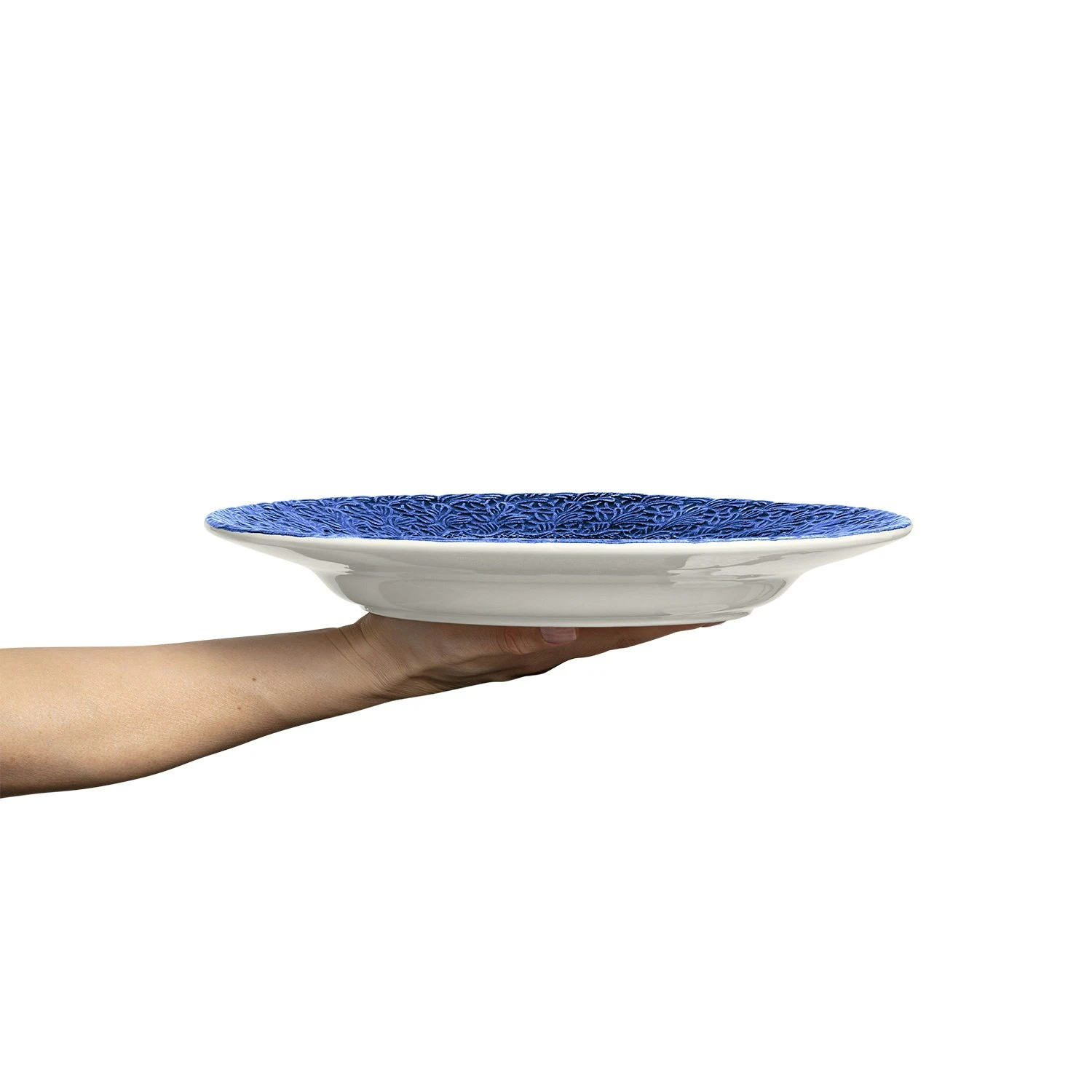 Mateus Lace Teller Ø32cm, Blau 2 Mateus Lace Teller Ø32cm, Blau – Bild 2