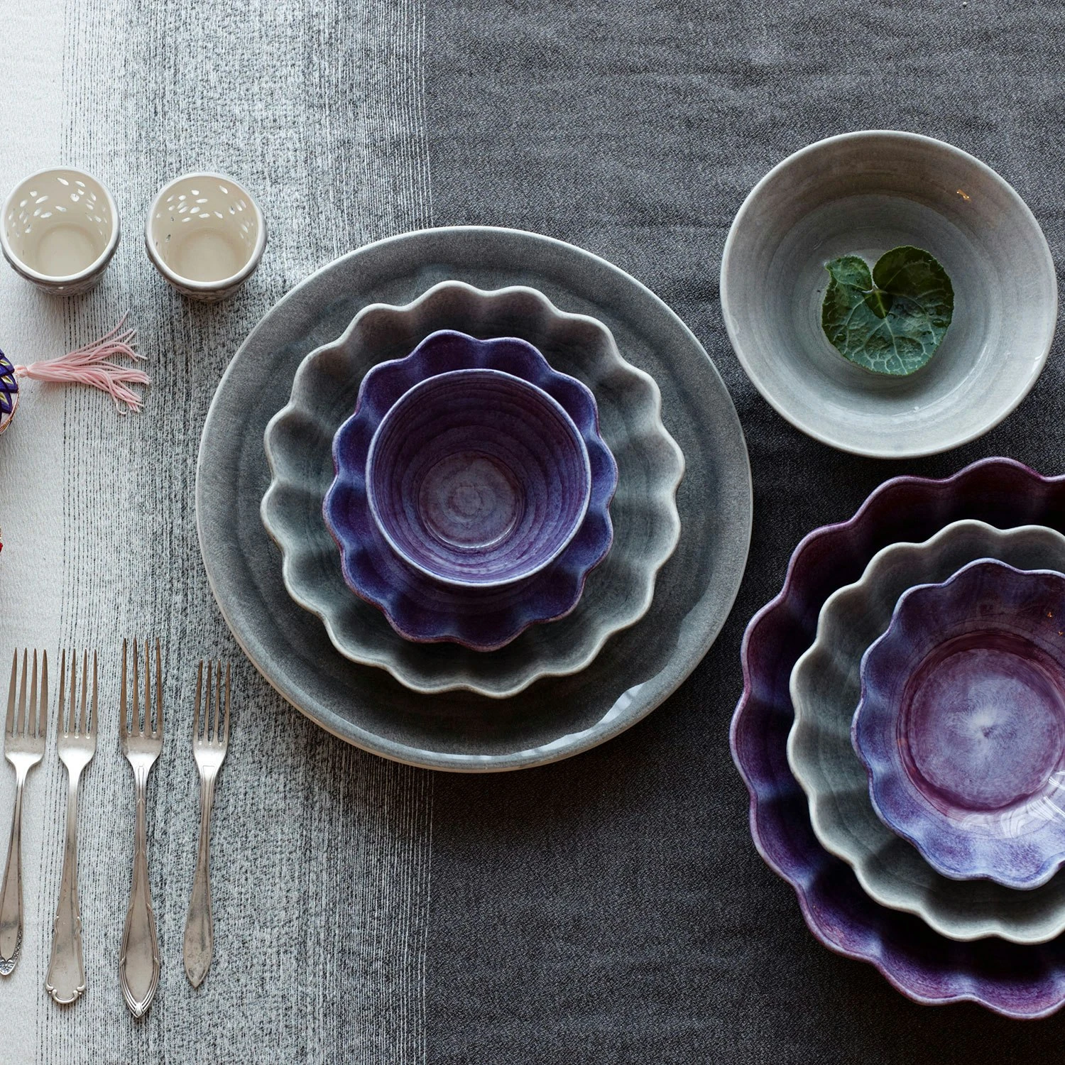 Mateus Organic Schüssel Ø12cm, Grau 6 Mateus Organic Schüssel Ø12cm, Grau – Bild 6