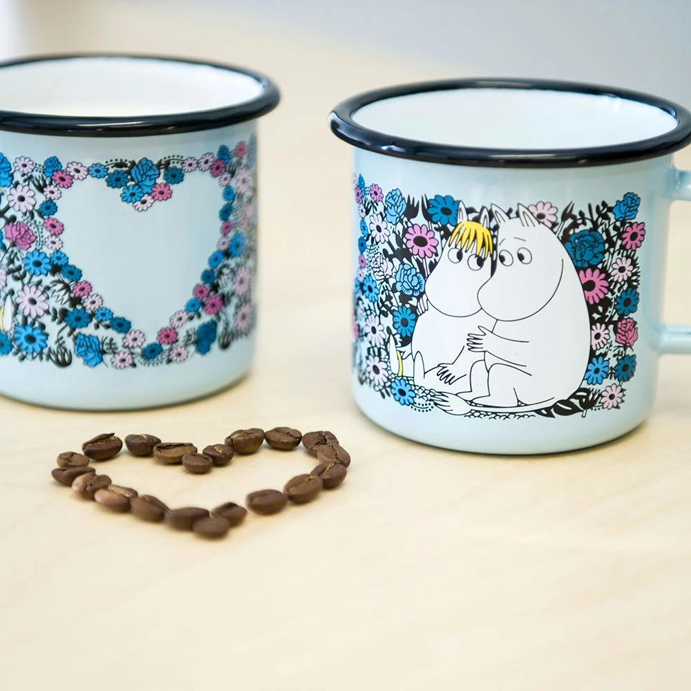 Muurla Mumin Retro Becher "Für Immer Zusammen" 37 Cl 5 Muurla Mumin Retro Becher "Für Immer Zusammen" 37 Cl – Bild 5