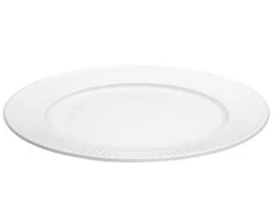 Pillivuyt Plissé Teller 22 Cm, Weiss