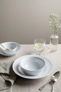 Rörstrand Swedish Grace Schüssel 60 Cl, Schneefarben -Günstiges Tafelglanz Geschäft rorstrand swedish grace schussel 60 cl 18