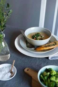 Rörstrand Swedish Grace Teller 27 Cm, Schneefarben -Günstiges Tafelglanz Geschäft rorstrand swedish grace teller 14