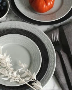 Rörstrand Swedish Grace Teller 27 Cm, Nebelgrau -Günstiges Tafelglanz Geschäft rorstrand swedish grace teller 9