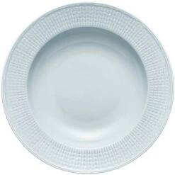 Rörstrand Swedish Grace Tiefer Teller 25 Cm, Eisfarben