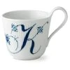 Royal Copenhagen Alphabet Tasse 33 Cl, K