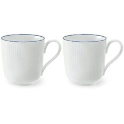 Royal Copenhagen Blueline Tasse 28 Cl, 2-er Set