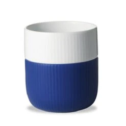 Royal Copenhagen Fluted Contrast Tasse 33 Cl, Dunkelblau
