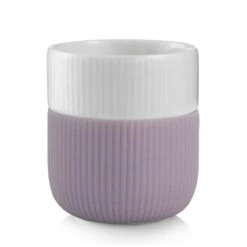 Royal Copenhagen Fluted Contrast Tasse 33 Cl, Helllila