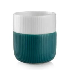 Royal Copenhagen Fluted Contrast Tasse 33 Cl, Petrol