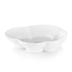 Royal Copenhagen White Elements Teller 19 Cm