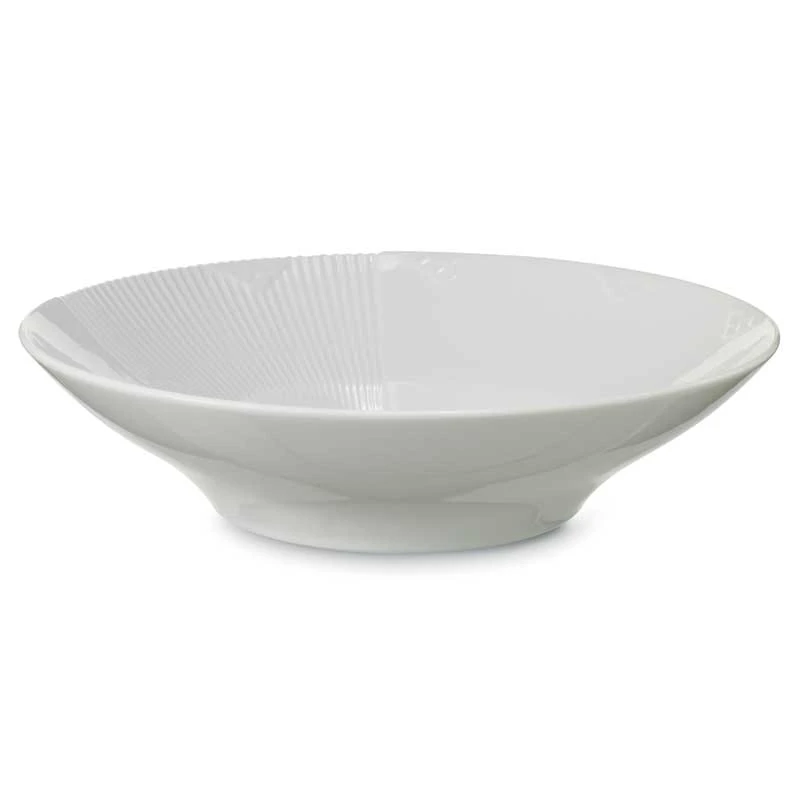 Royal Copenhagen White Elements Tiefer Teller 25 Cm 1 Royal Copenhagen White Elements Tiefer Teller 25 Cm